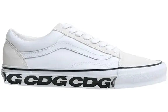 Vans Old Skool Commes des Garcons White Vans