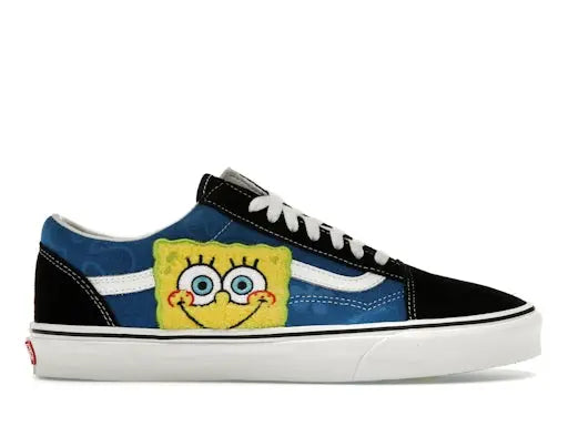 Vans Old Skool Spong eBob Squa rePants Smile Patch Vans