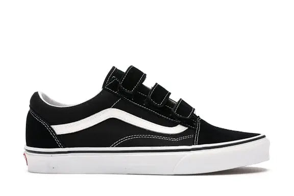 Vans Old Skool Velcro Black White Vans