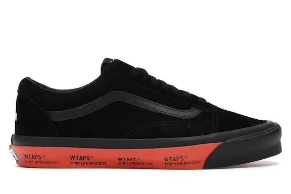 Vans Old Skool WTAPS Black Orange Vans