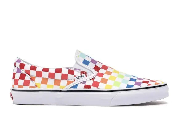 Vans Slip-On Rainbow Checkerboard Vans