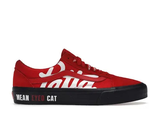 Vans UA Old Skool VLT LXPatta Mean Eyed Cat High Risk Red Vans
