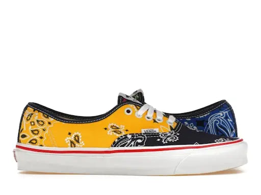 Vans Vault OG Authentic LXBedwin & the Heartbreakers Multi-Color Yellow Bandana Vans