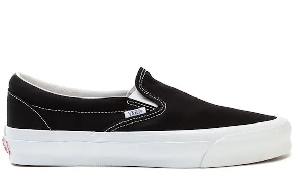 Vans Vault OG Classic Slip-On LXCanvas Black White Vans