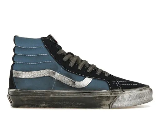 Vans Vault UA OG Sk 8-Hi LXStressed Navy Blue Vans