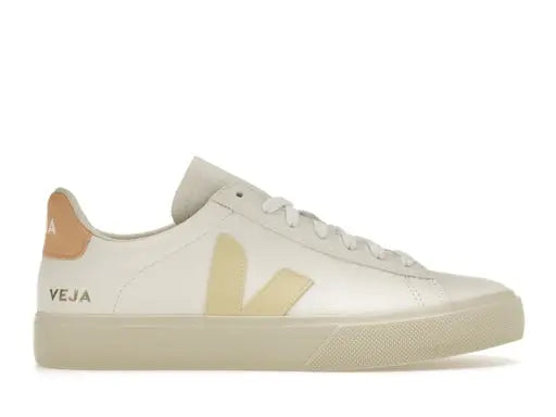 Veja Campo Chromefree Leather White Sun Peach Veja