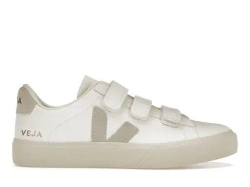 Veja Recife Chromefree Leather White Natural Veja