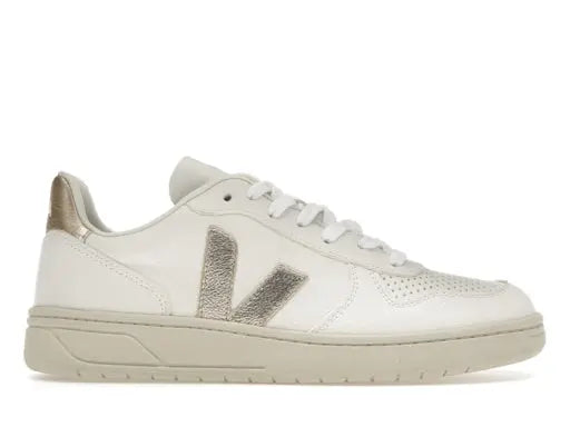 Veja V-10 Chromefree Leather White Platine Veja