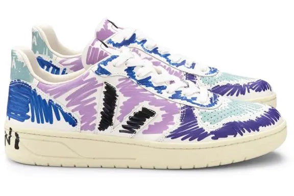 Veja V-10 Leatherx Marni Orchid Black Veja