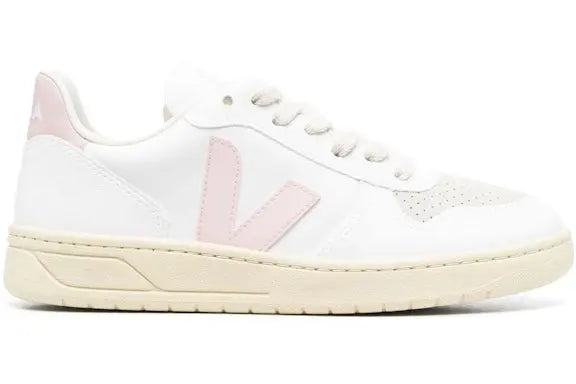 Veja V-12 Leather White Pink (Women's) Veja