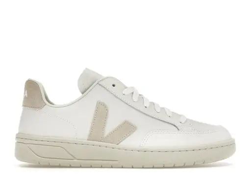 Veja V-12 Leather White Sable Veja