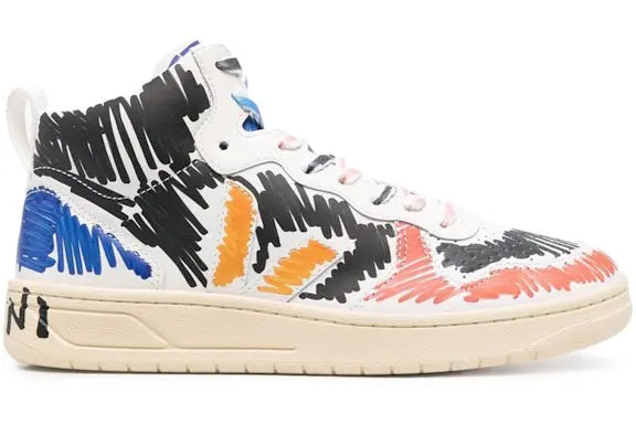 Veja V-15 Leatherx Marni Black Multi (Women's) Veja