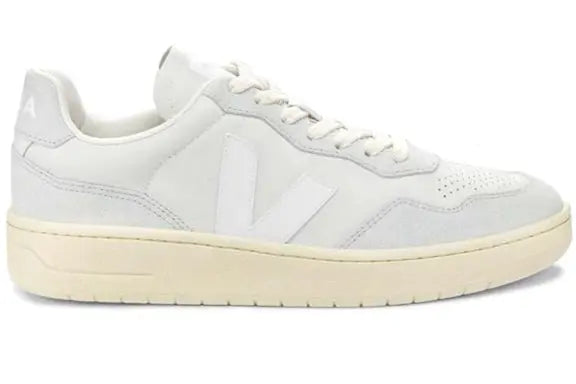 Veja V-90 OT Leather Gravel White (Women's) Veja