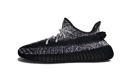 Yeezy Boost 350 V2 Static Black (Reflective) VOSneakers