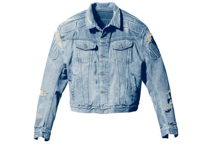 Yeezy Gap Padded Denim Jacket Blue Yeezy