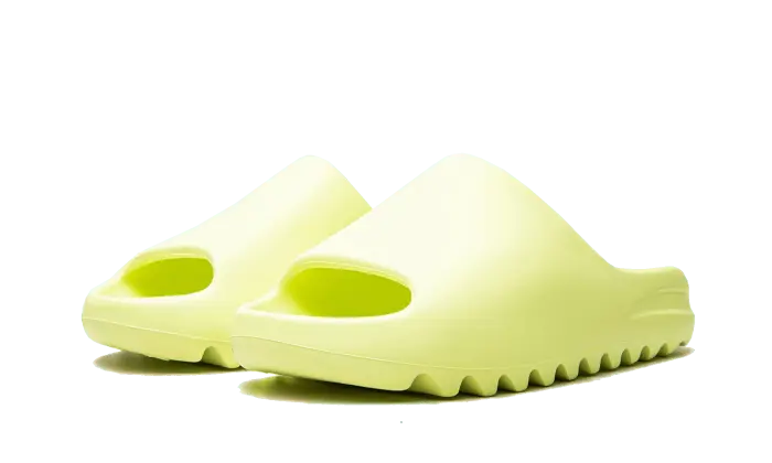 Yeezy Slide Glow Green (Restock Pair 2022) VOSneakers