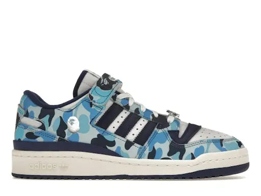 adidas Forum 84 Low Bape 30 th Anniversary Blue Camo adidas