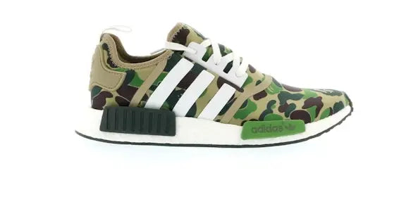 adidas NMD R 1 Bape Olive Camo adidas