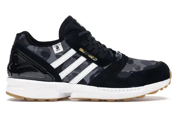 adidas ZX 8000 Bape Undefeated Black adidas