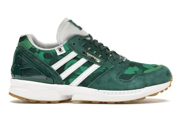 adidas ZX 8000 Bape Undefeated Green adidas