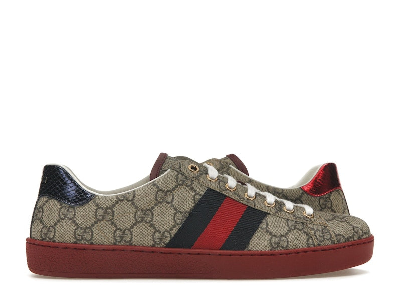 Gucci Ace GG Supreme Red - VOSneakers