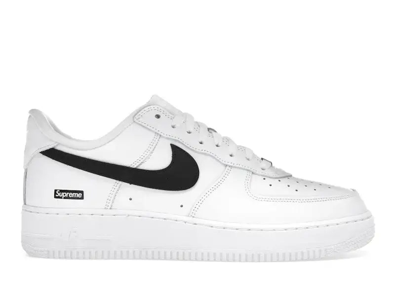 Nike Air Force 1 Low Supreme White Black - VOSneakers