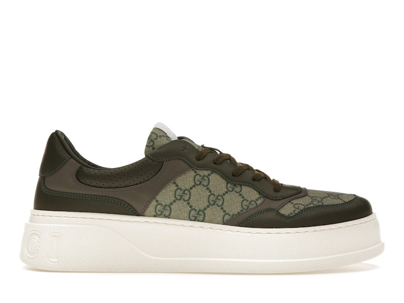 Gucci GG Supreme Sneaker Beige Green - VOSneakers