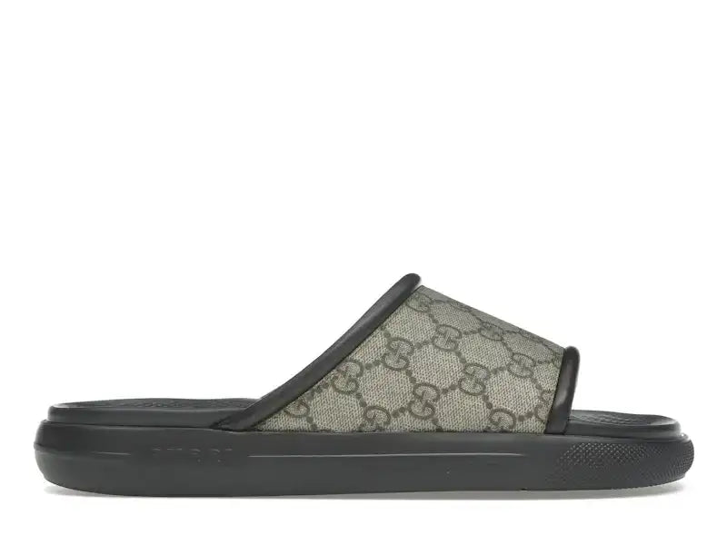 Gucci Persuit Supreme Slide Beige Ebony - VOSneakers