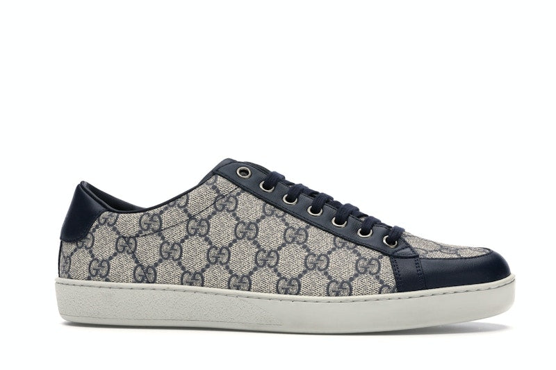 Gucci GG Supreme Low Navy - VOSneakers