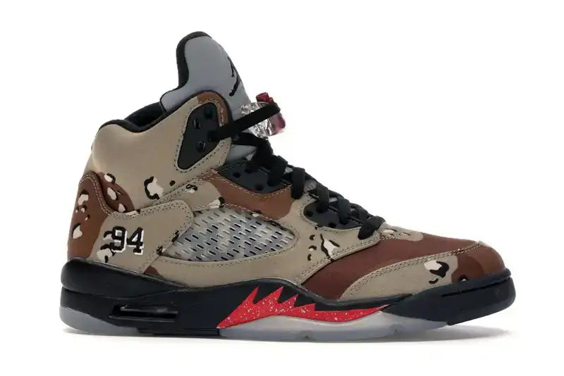 Jordan 5 Retro Supreme Desert Camo - VOSneakers