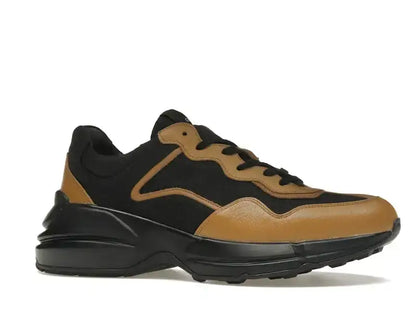 Gucci Rhyton Sneaker Maxi GG Supreme Black Khaki Beige - VOSneakers