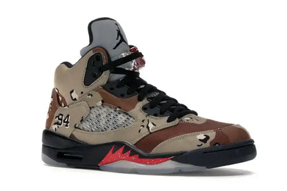 Jordan 5 Retro Supreme Desert Camo - VOSneakers