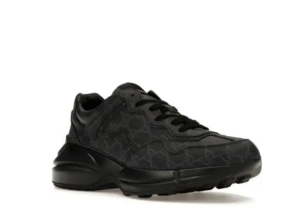 Gucci Rhyton Black GG Supreme Canvas - VOSneakers
