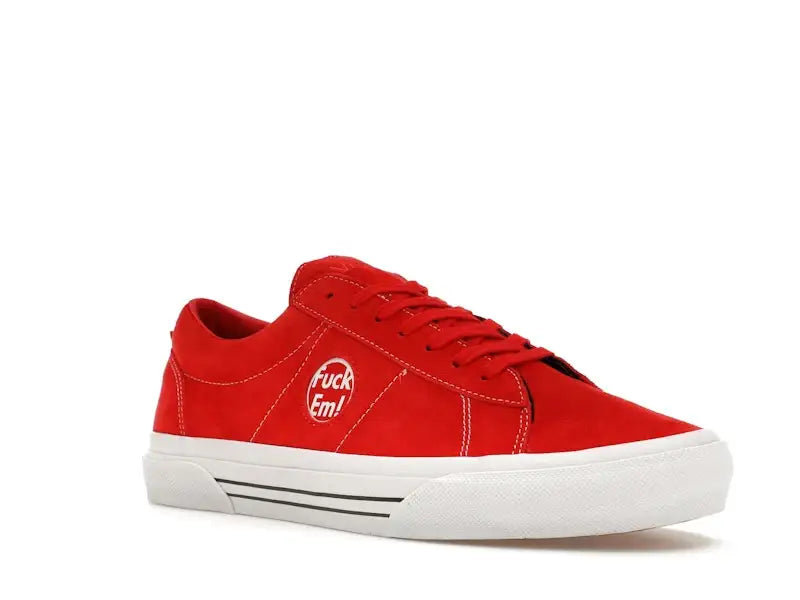 Vans Sid Supreme Fuck Em Red - VOSneakers