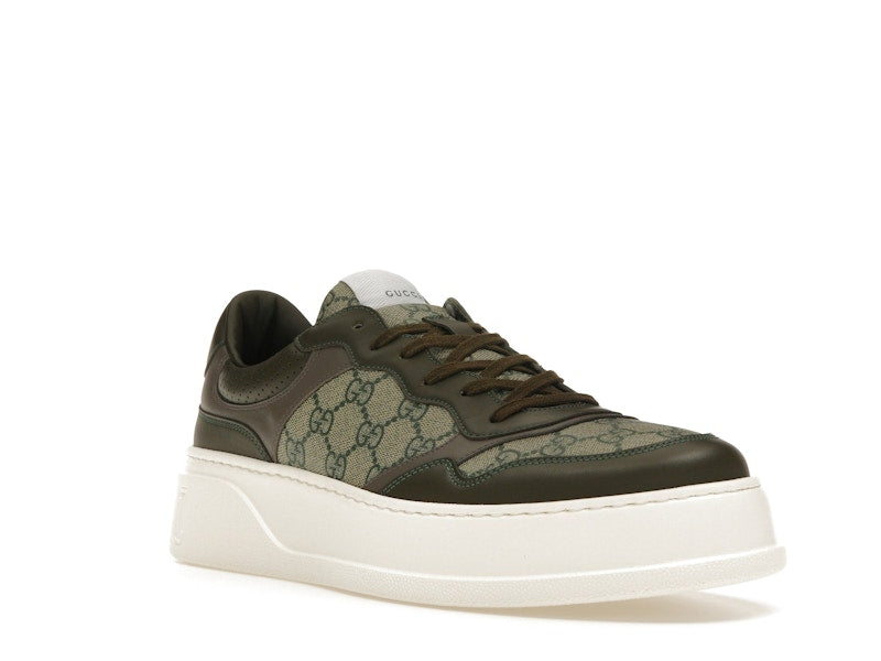 Gucci GG Supreme Sneaker Beige Green - VOSneakers