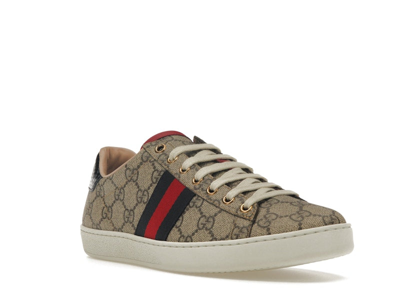 Gucci Ace GG Supreme Navy (Women's) - VOSneakers