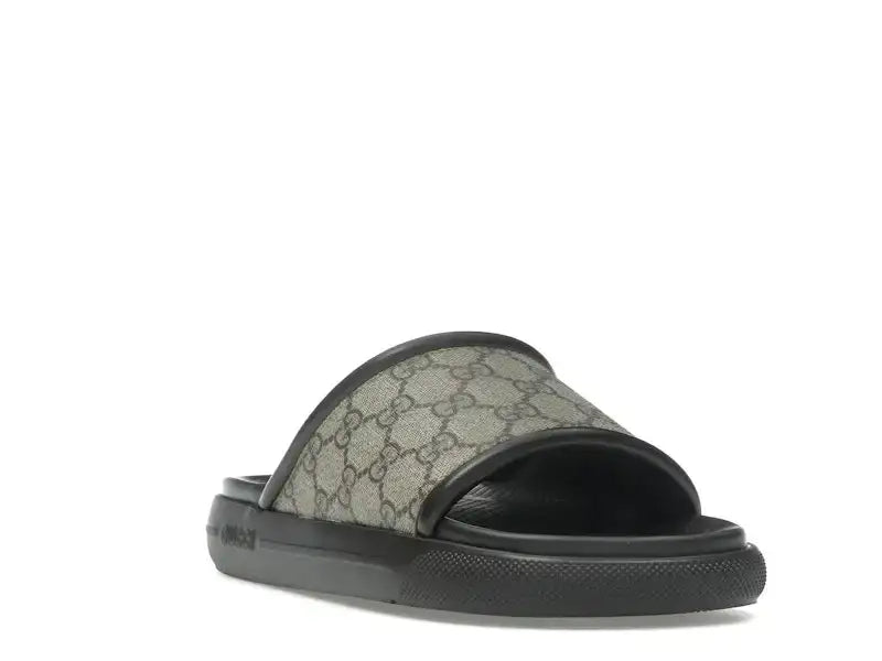 Gucci Persuit Supreme Slide Beige Ebony - VOSneakers