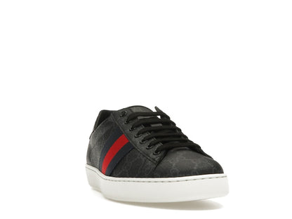 Gucci Ace GG Supreme Black - VOSneakers