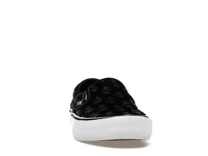 Vans Slip-On Supreme Hole Punch Denim Black - VOSneakers