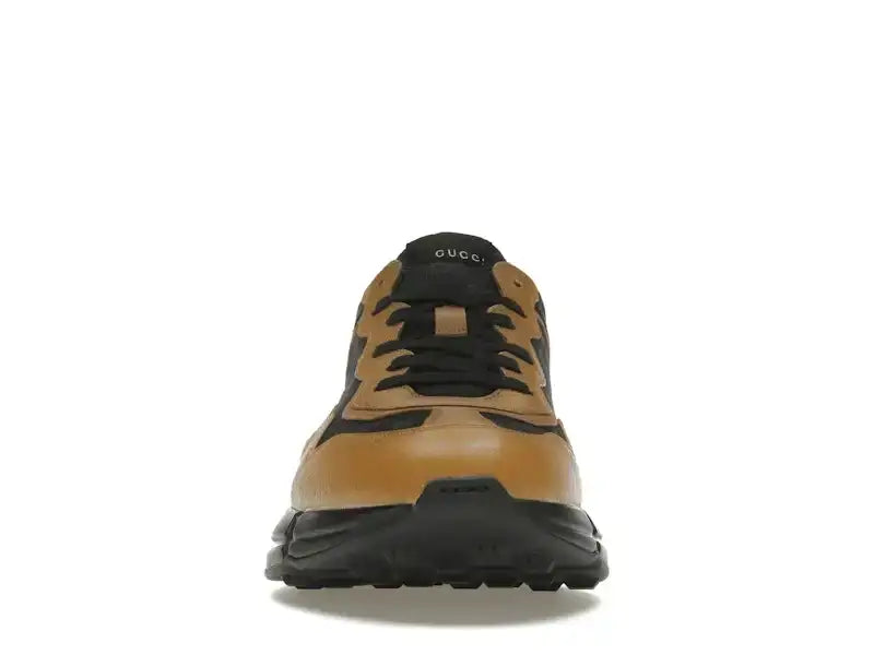 Gucci Rhyton Sneaker Maxi GG Supreme Black Khaki Beige - VOSneakers