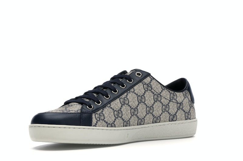 Gucci GG Supreme Low Navy - VOSneakers