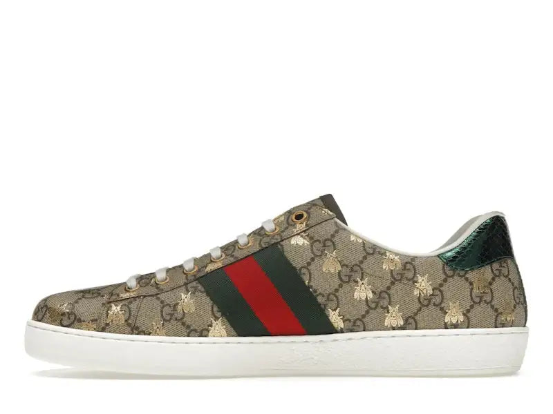 Gucci Ace Ebony Supreme Bees - VOSneakers