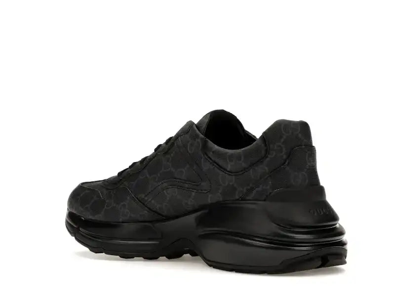 Gucci Rhyton Black GG Supreme Canvas - VOSneakers