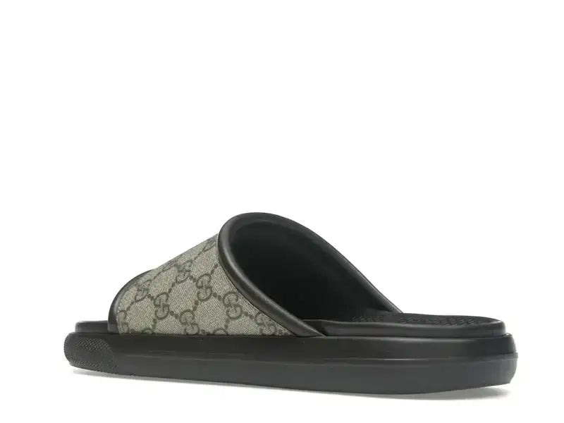 Gucci Persuit Supreme Slide Beige Ebony - VOSneakers