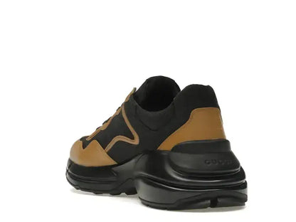 Gucci Rhyton Sneaker Maxi GG Supreme Black Khaki Beige - VOSneakers