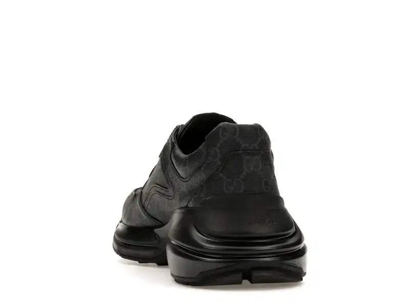 Gucci Rhyton Black GG Supreme Canvas - VOSneakers