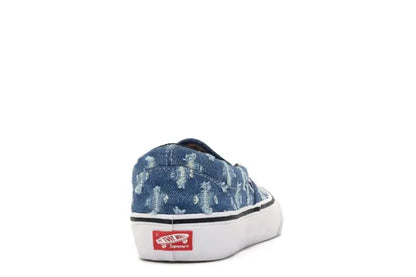 Vans Slip-On Supreme Hole Punch Denim Blue - VOSneakers