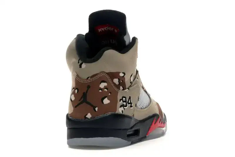 Jordan 5 Retro Supreme Desert Camo - VOSneakers