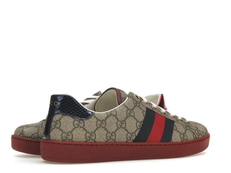 Gucci Ace GG Supreme Red - VOSneakers