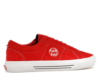 Vans Sid Supreme Fuck Em Red - VOSneakers